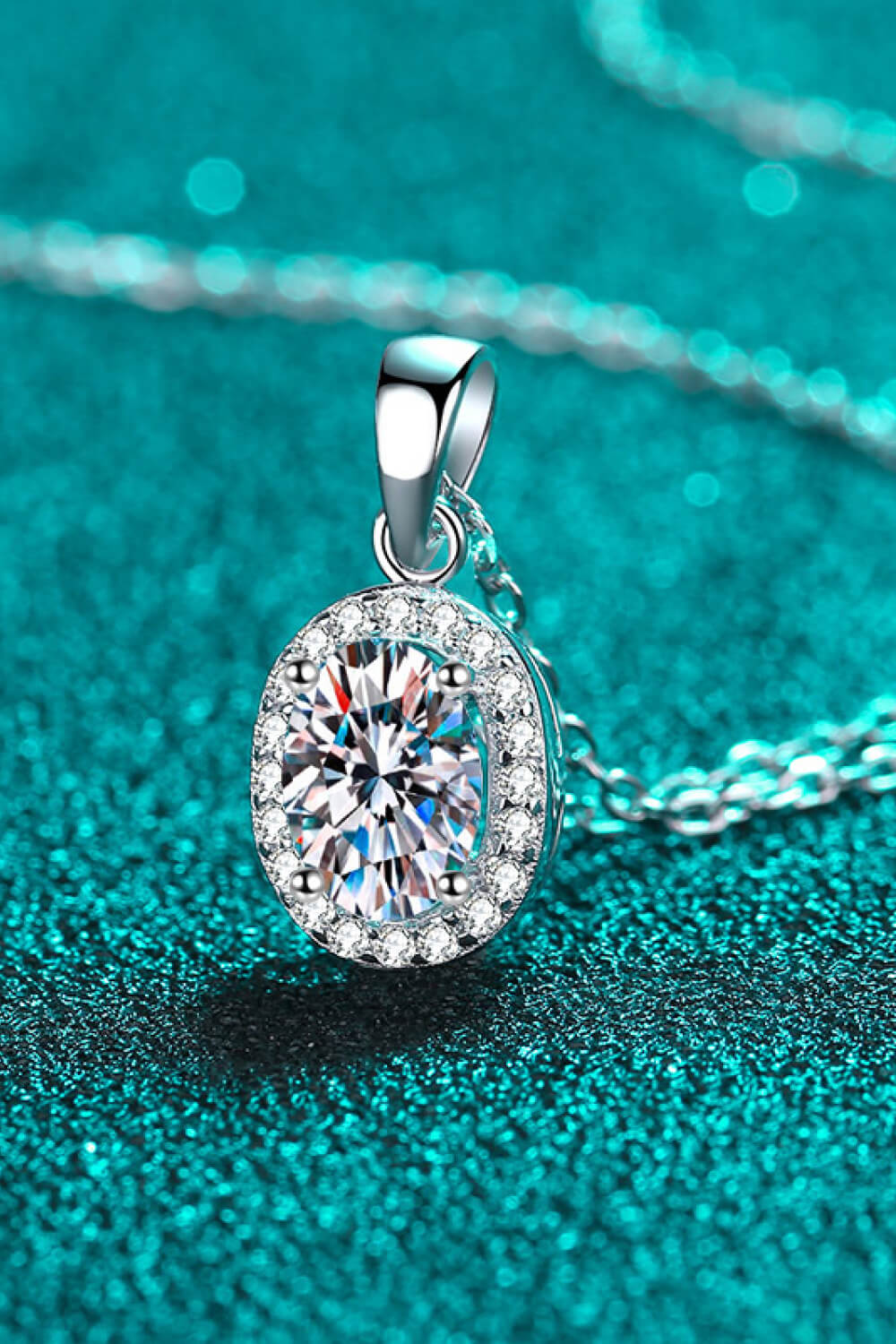 Be The One 1 Carat Moissanite Pendant Necklace