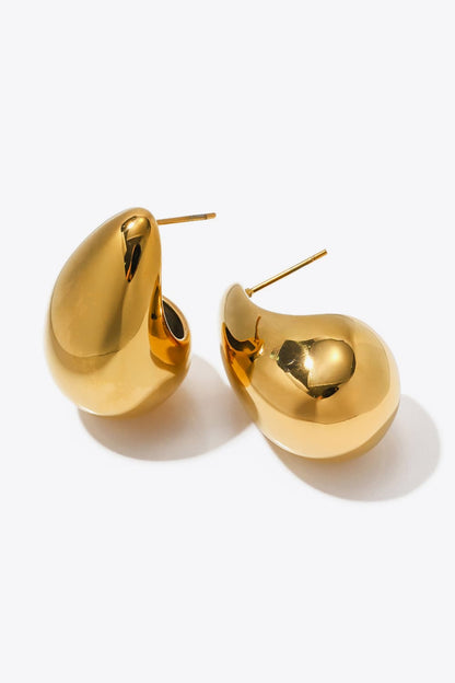 18K Gold-Plated Copper Earrings