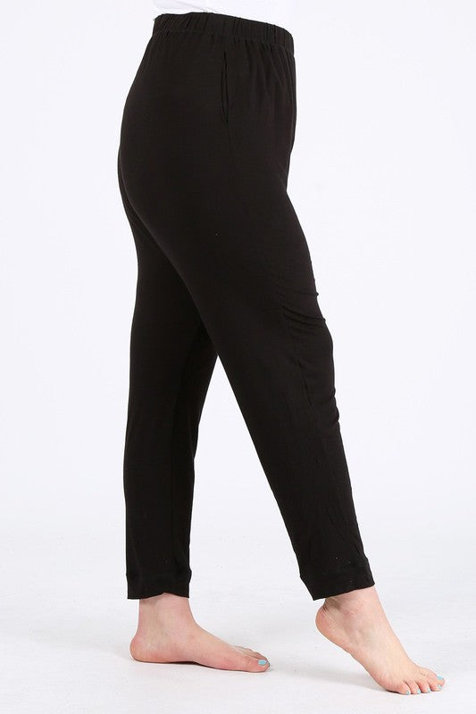 Plus Size High Waist Loose fit pants