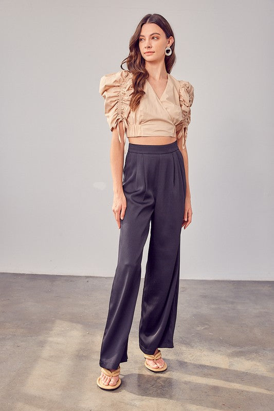 black Wide Leg Pants