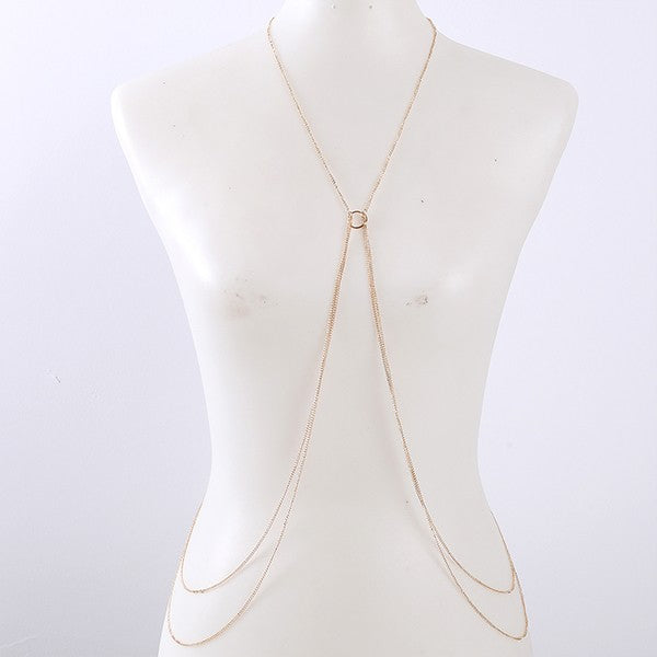 DOUBLE LAYERED BODY CHAIN