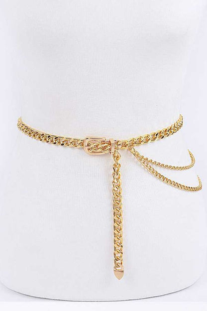 Iconic Layer Chain Belt