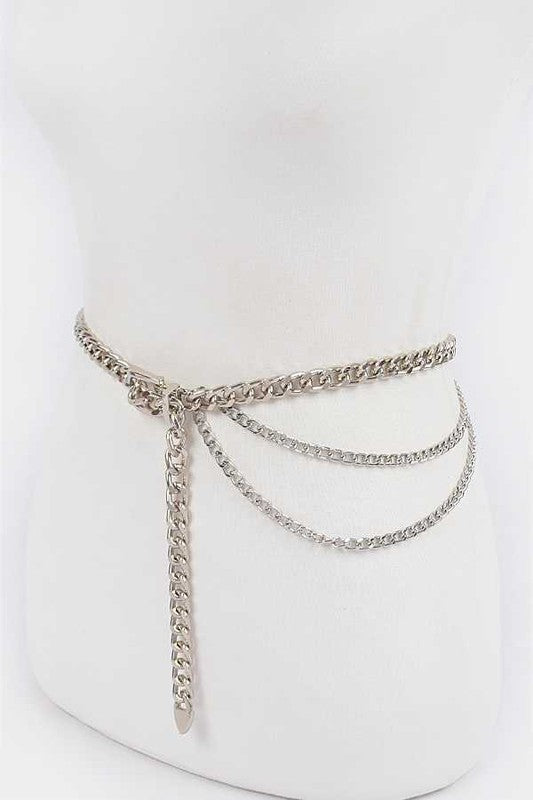 Iconic Layer Chain Belt