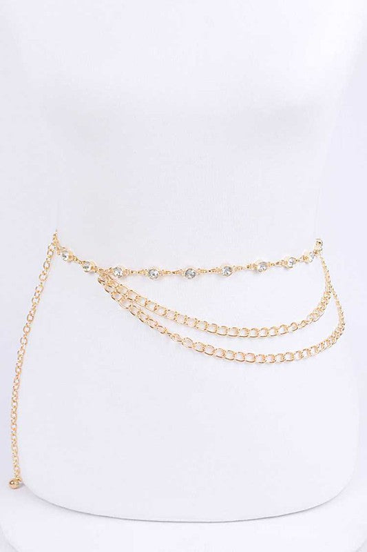 Crystal Layered Chain Belt