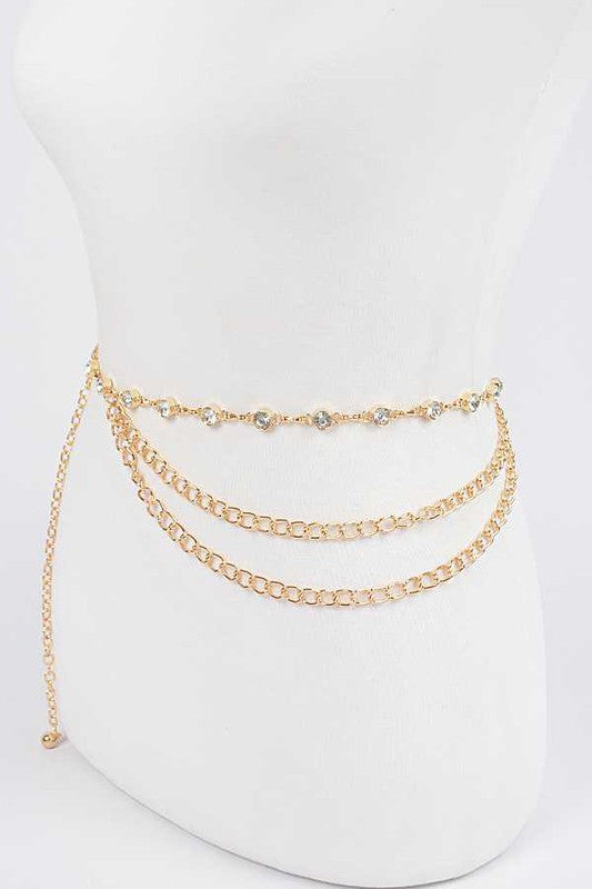 Crystal Layered Chain Belt