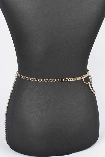 Hoop And Chain Iconic Chain Belt