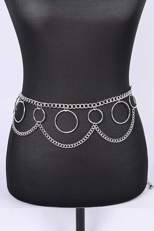 Hoop And Chain Iconic Chain Belt