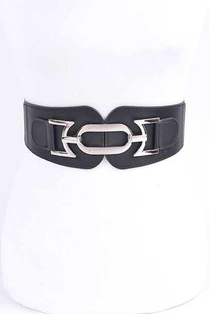 Iconic Buckle Elastic Belt