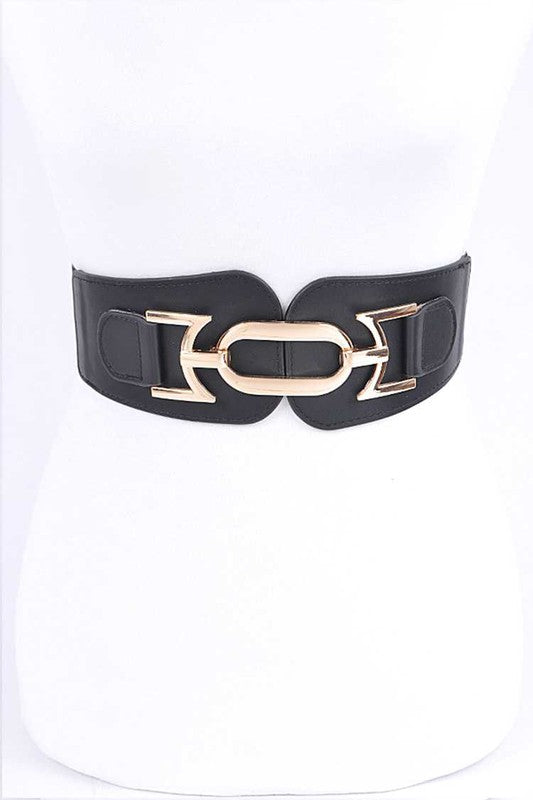 Iconic Buckle Elastic Belt