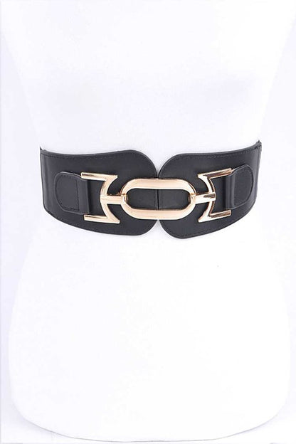 Iconic Buckle Elastic Belt