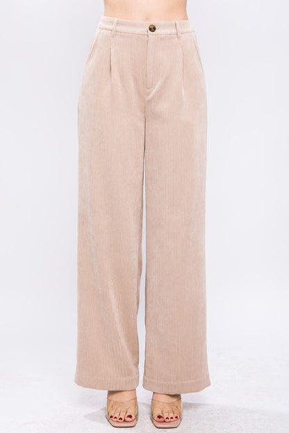 Peach Trouser Pants