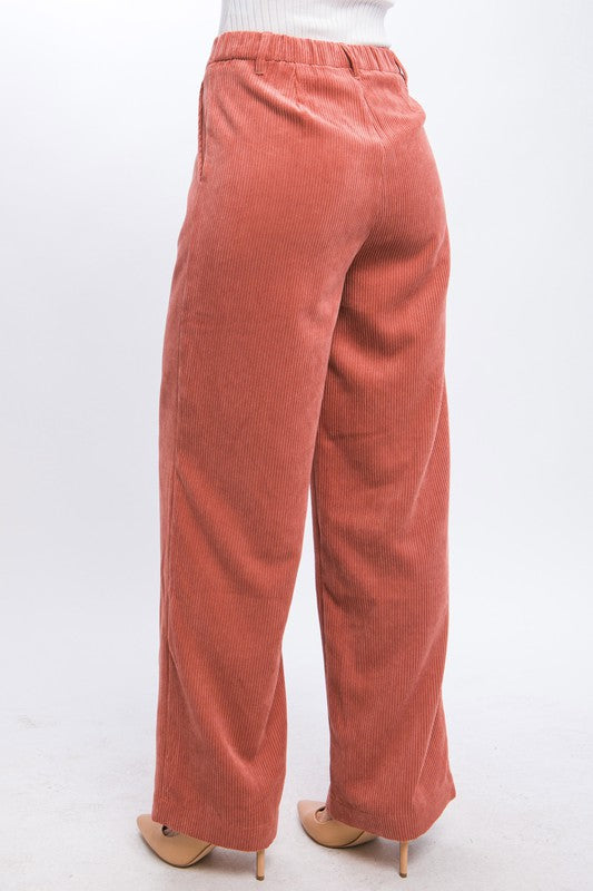 Peach Trouser Pants