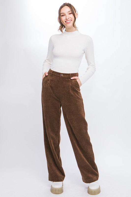 Peach Trouser Pants