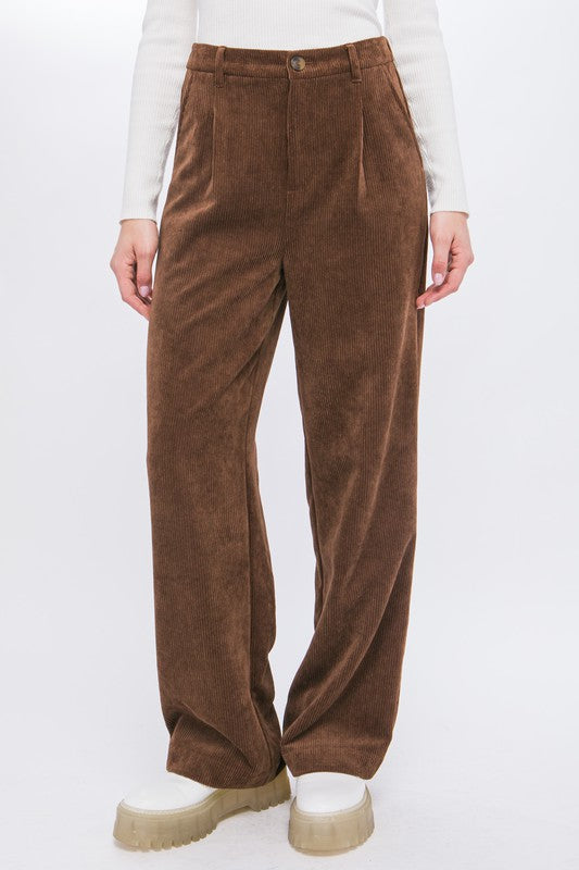 Peach Trouser Pants