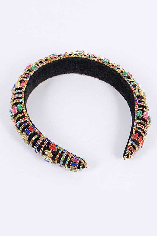 Mix Stone Statement Puffy Headband