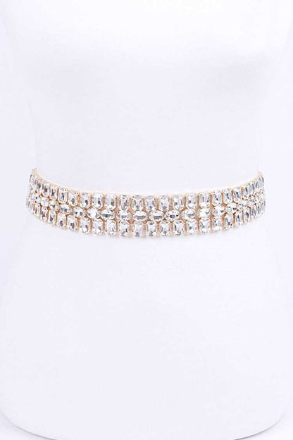 Bejewel Statement Chain Belt