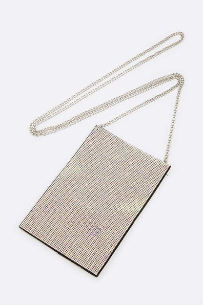 Rhinestone Iconic Crossbody Phone Swing Bag