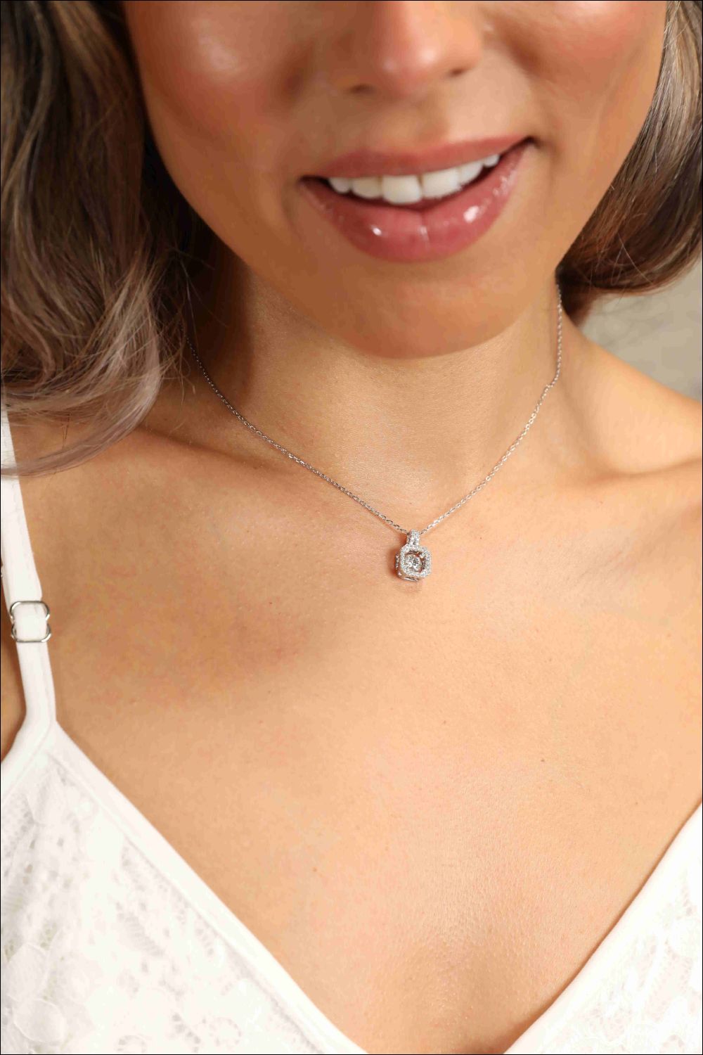 Moissanite 925 Sterling Silver Necklace