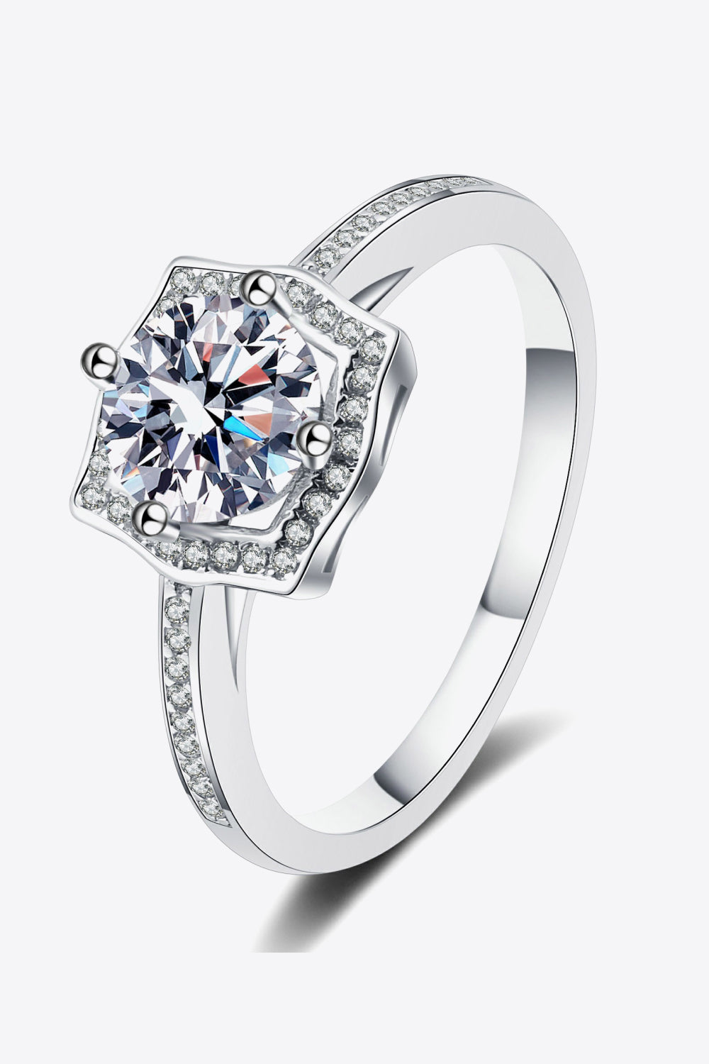 Embrace The Joy 1 Carat Moissanite Ring