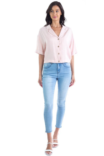 Light Pink Button Down Shirt