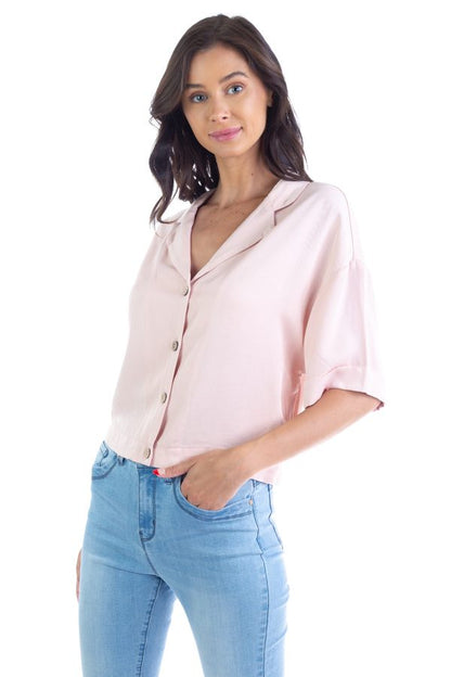 Light Pink Button Down Shirt