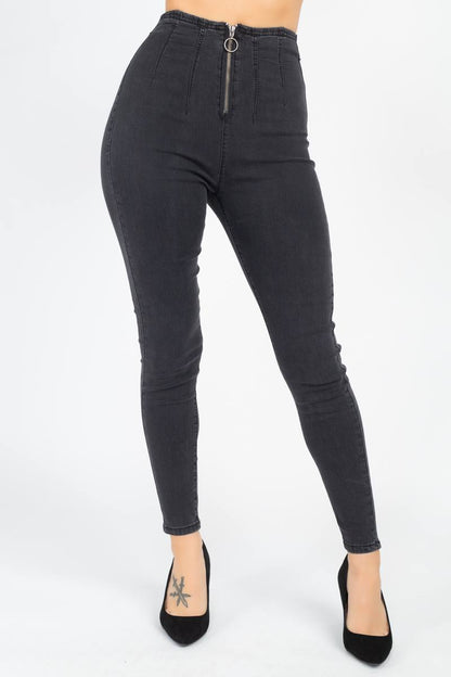 High Waist Denim Jeans