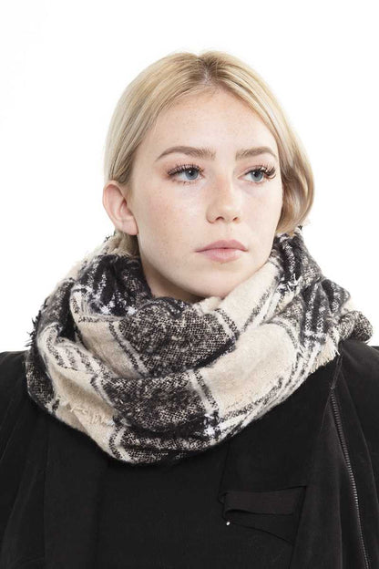 Multi Plaid Infinity Scarf