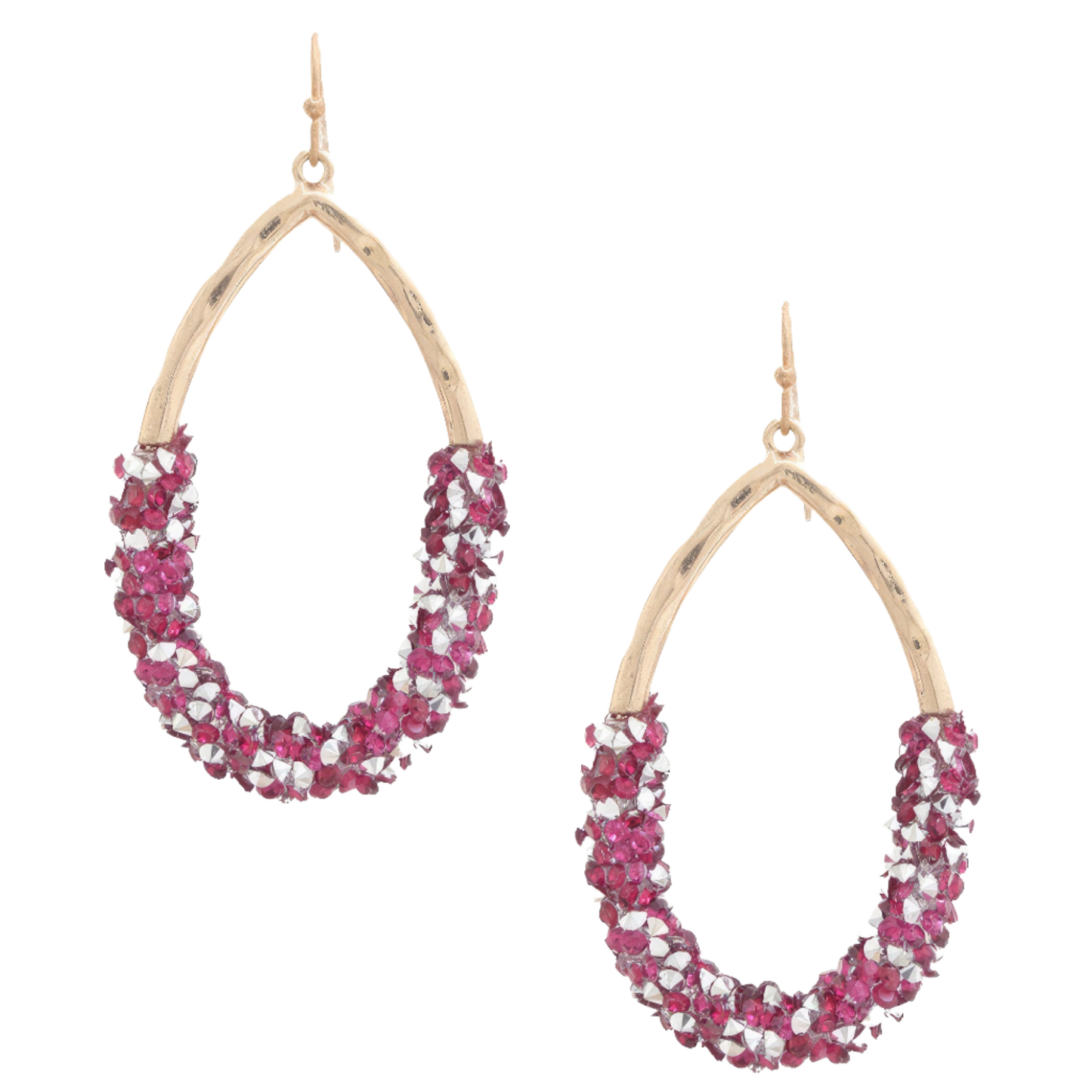 Beaded Teardrop Dangle Earring