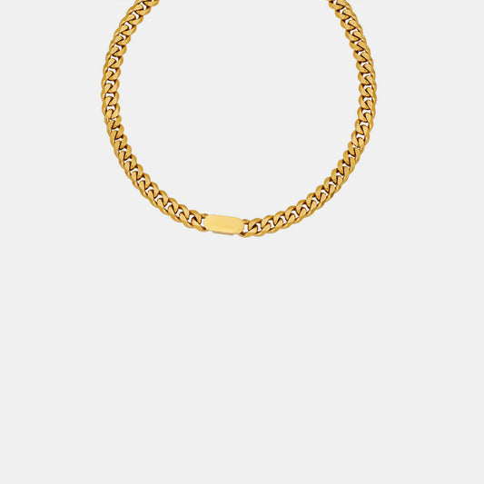 18K Gold-Plated Chain Necklace