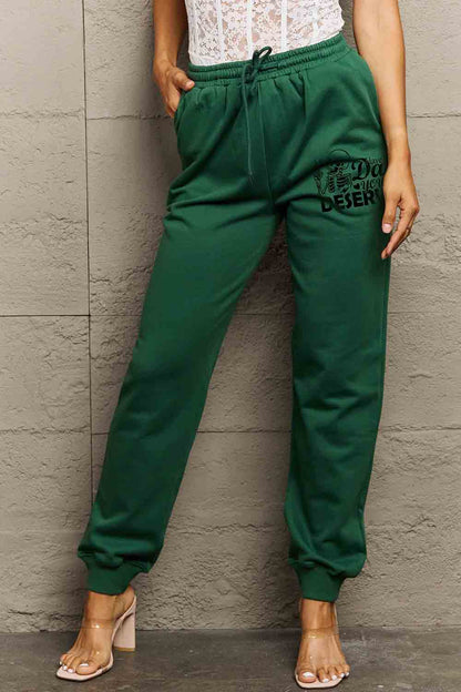 Simply Love Full Size HAVE THE DAY YOU DESERVE Graphic Sweatpants