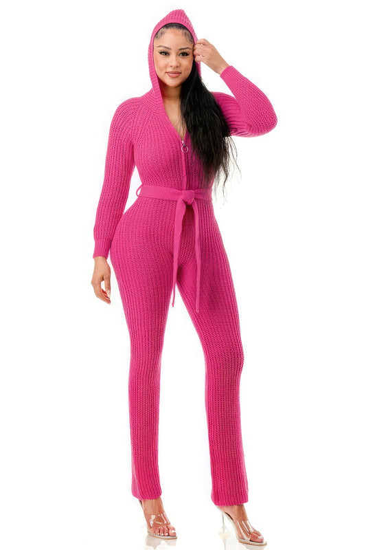 Monroe Hooded Jumpsuit