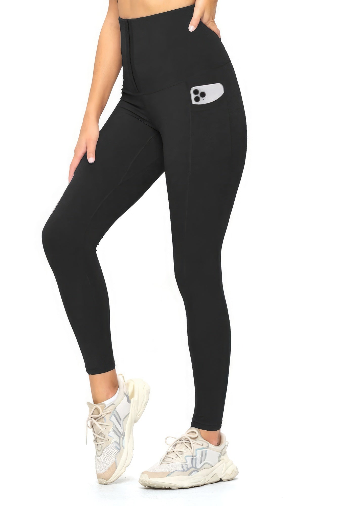 Black Body Shaper Fashion Yoga Legging