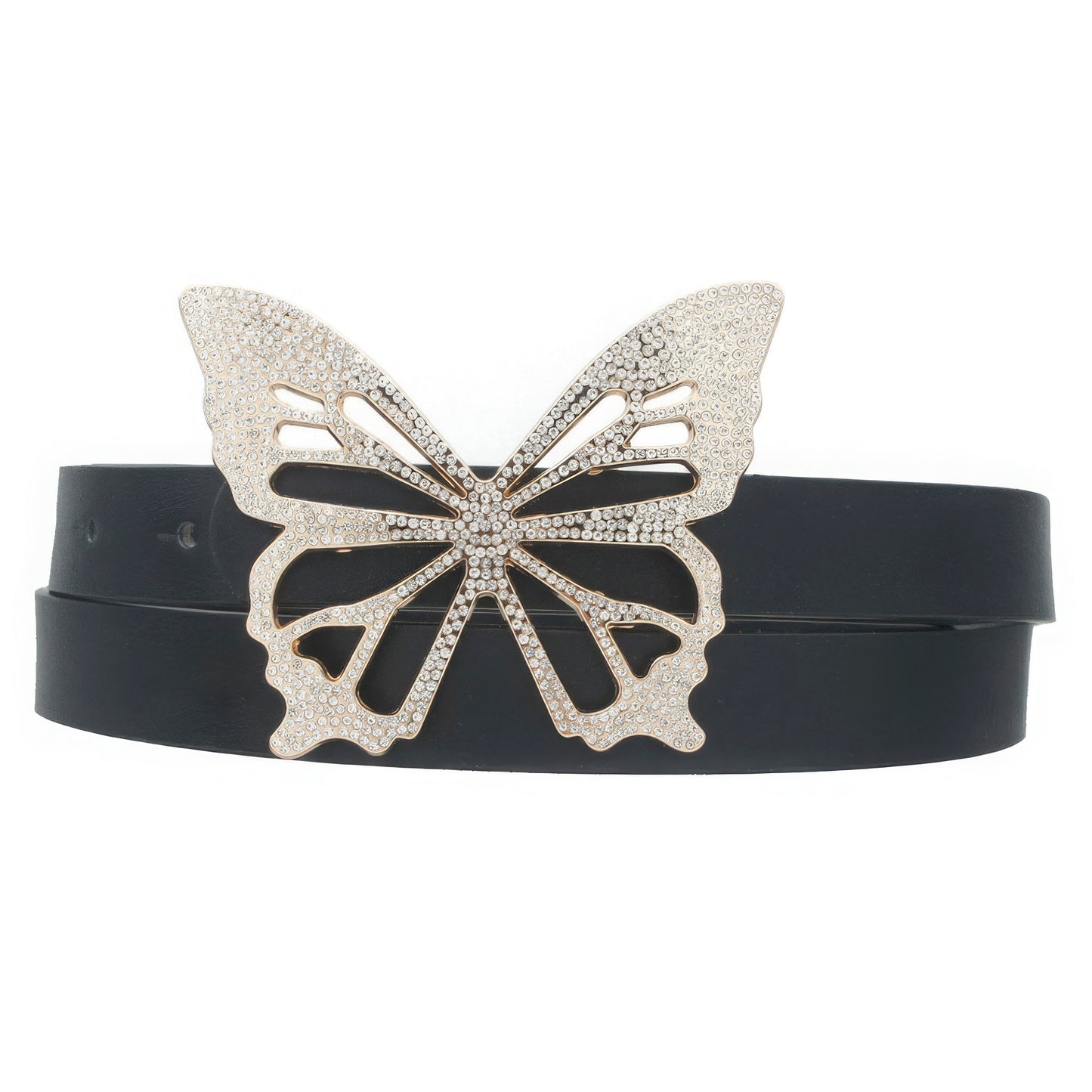 Women Cut-out Butterfly Belt